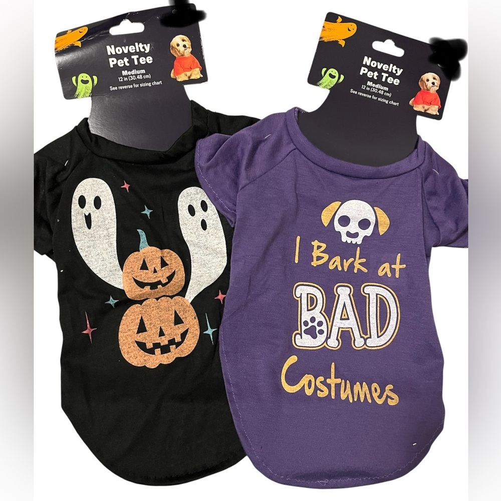 Halloween Pet Costumes (2) NWT - Picture 1 of 1